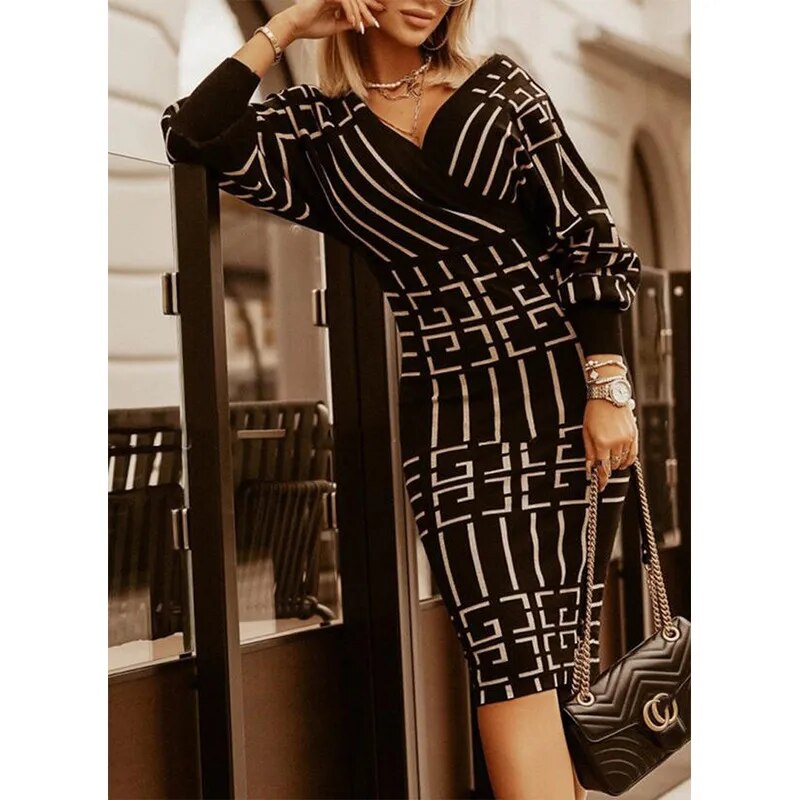 Vestido Feminino de Malha Katy