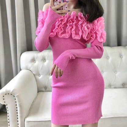 Vestido Feminino de Malha Brenda