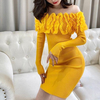 Vestido Feminino de Malha Brenda