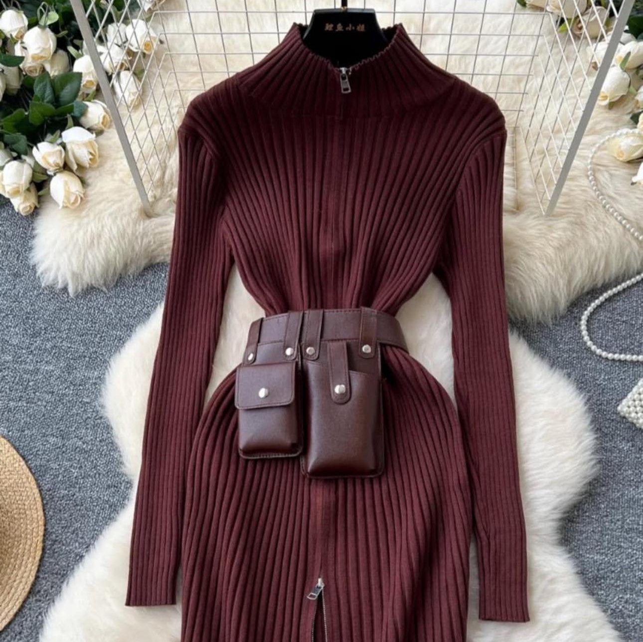 Vestido Feminino Zipper Debby