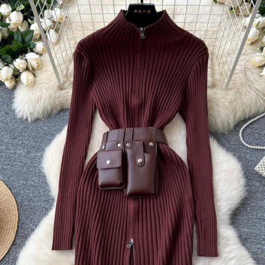 Vestido Feminino Zipper Debby