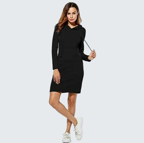 Vestido Feminino com Capuz Ellen