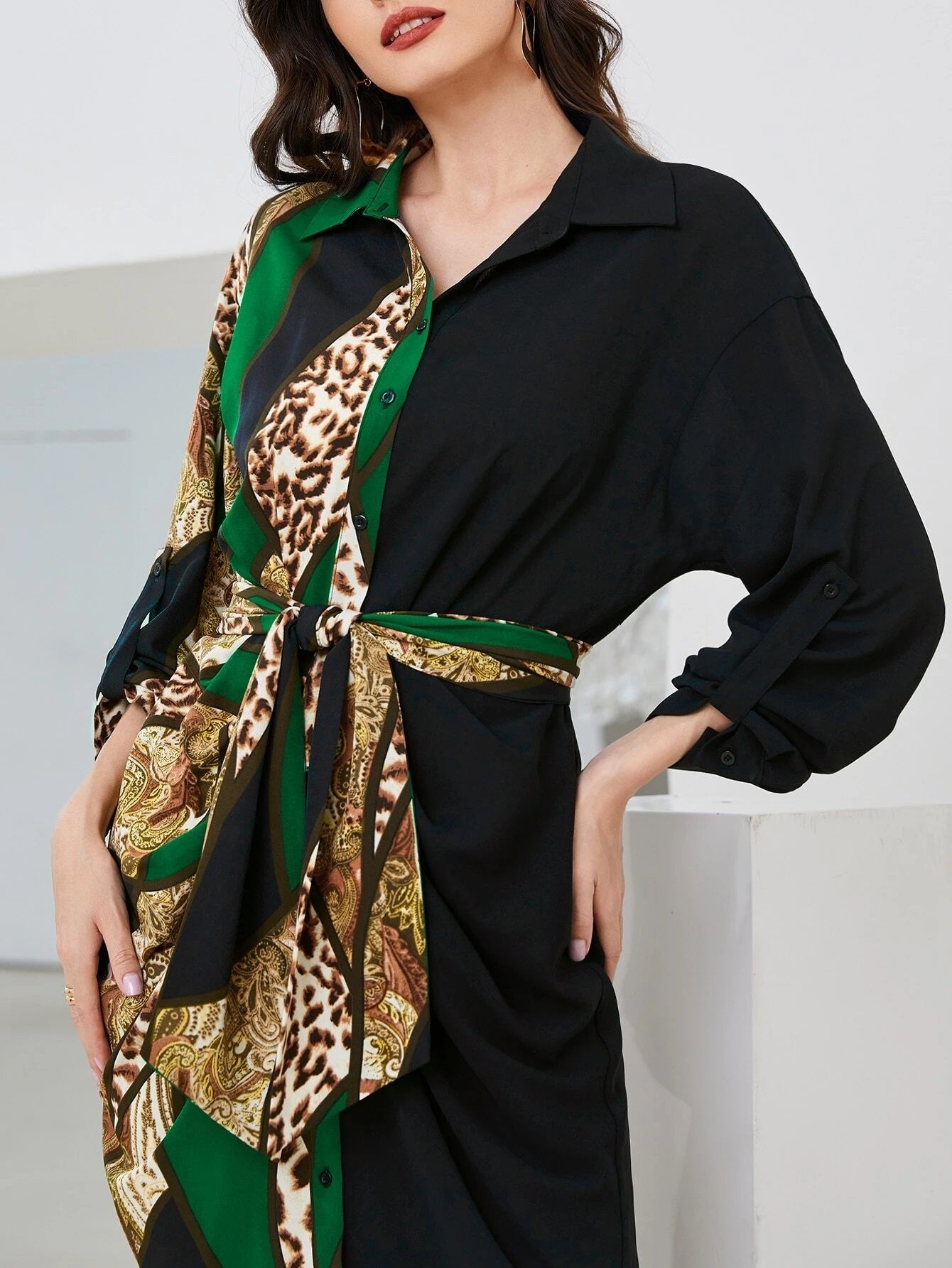Vestido Feminino Cetim Asheley - 9