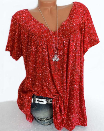 Camiseta Estampada Feminina Soltinha