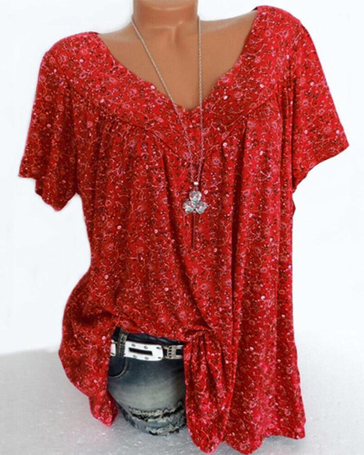 Camiseta Estampada Feminina Soltinha