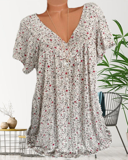 Camiseta Estampada Feminina Soltinha