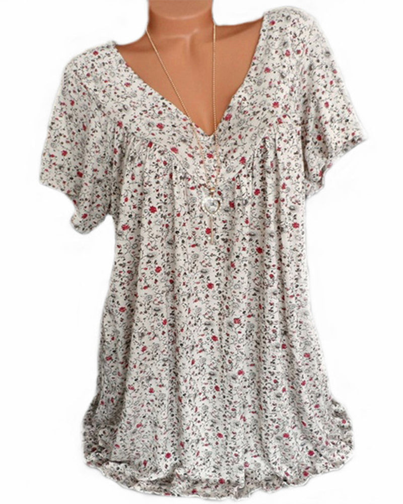 Camiseta Estampada Feminina Soltinha