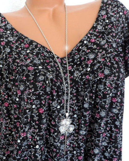 Camiseta Estampada Feminina Soltinha