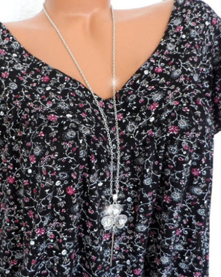 Camiseta Estampada Feminina Soltinha