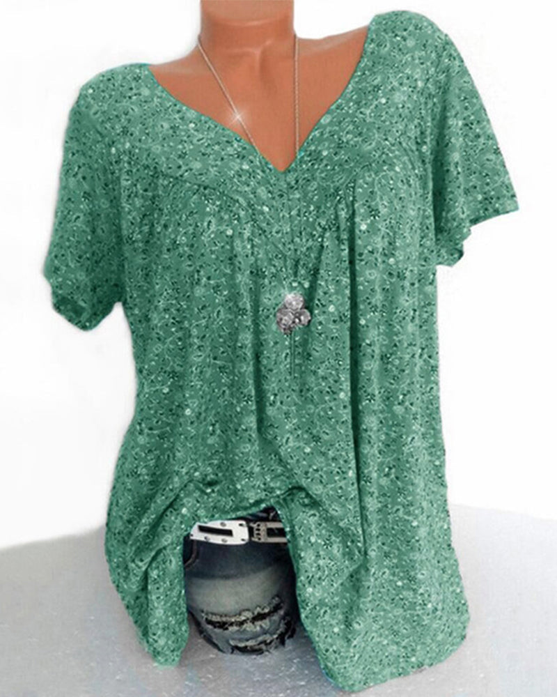 Camiseta Estampada Feminina Soltinha