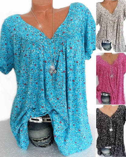 Camiseta Estampada Feminina Soltinha
