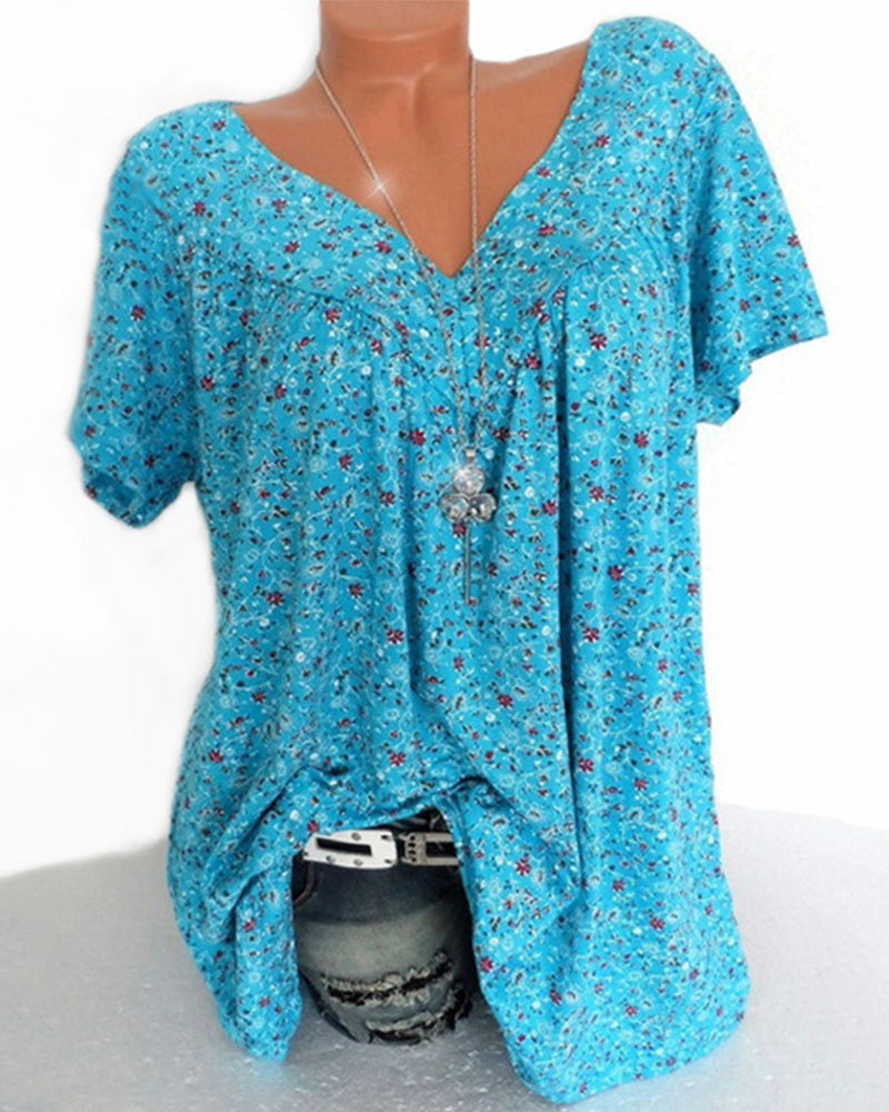 Camiseta Estampada Feminina Soltinha