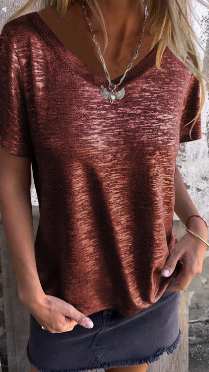 Camiseta Feminina Gola Redonda Nicole - 13