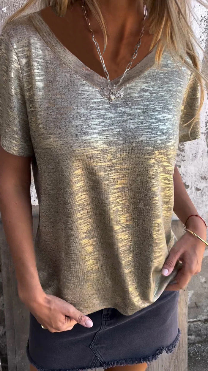 Camiseta Feminina Gola Redonda Nicole - 9