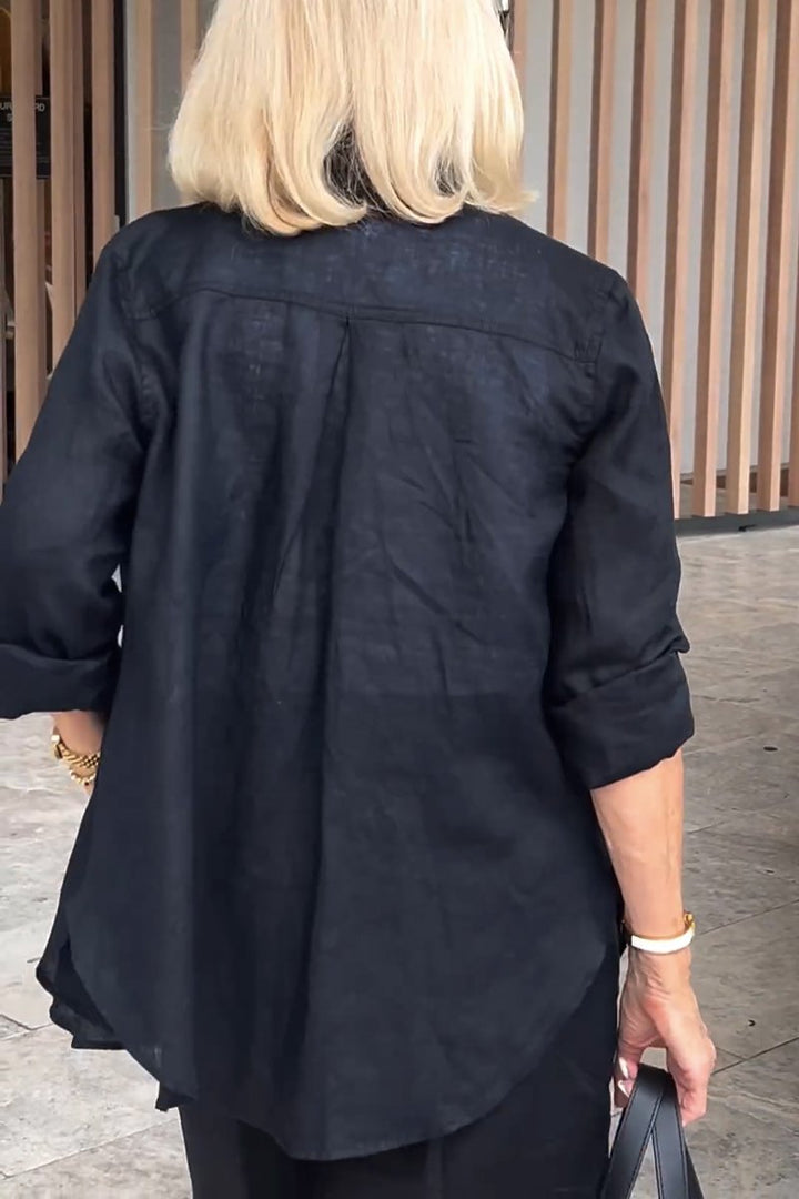 Conjunto Camisa e Shorts de Linho e Algodão Verona | Elegância Casual Atemporal