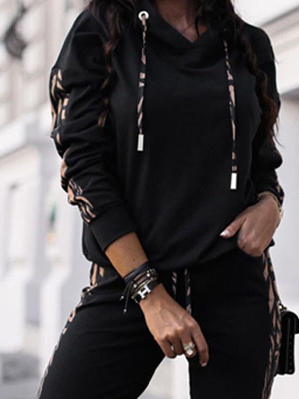 Conjunto Esportivo de Duas Peças Casual