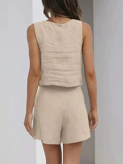 Conjunto Short e Regata Gola Quadrada - Oferta Única - 3