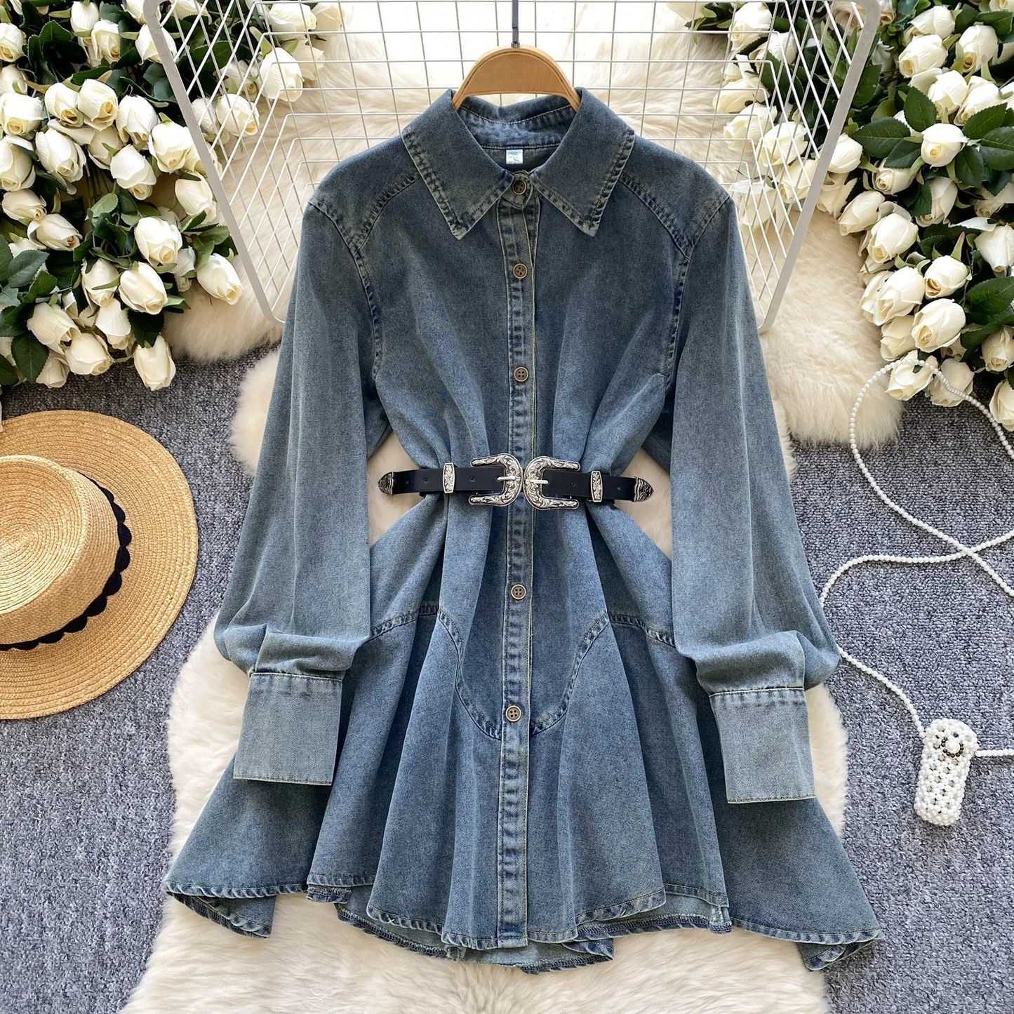 Vestido Feminino Jeans Kendi - 3