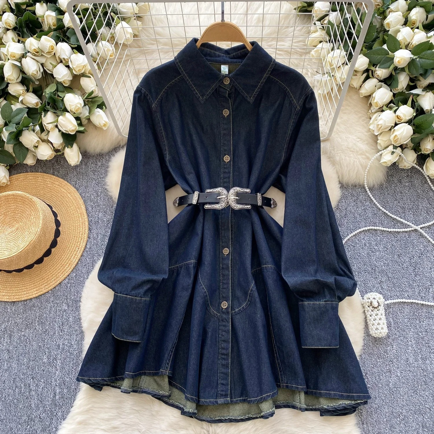 Vestido Feminino Jeans Kendi - 6