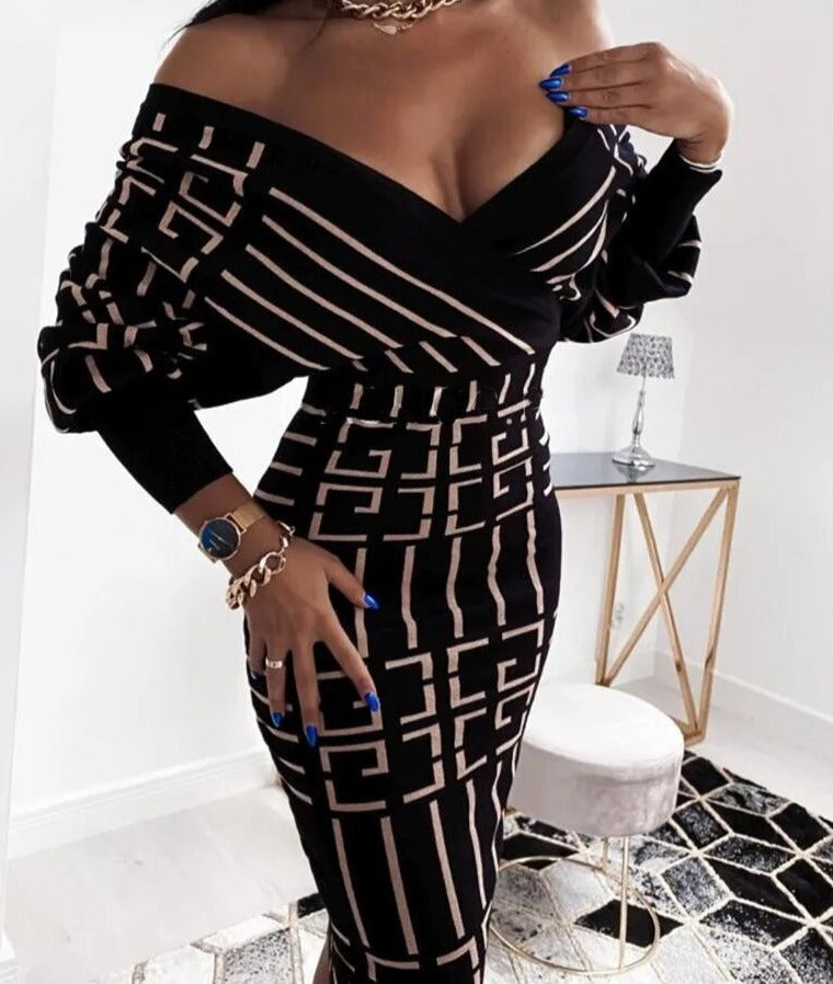 Vestido Feminino de Malha Katy