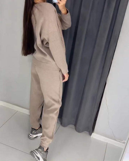 Conjunto Feminino em Malha com Brilho Whitney - 2