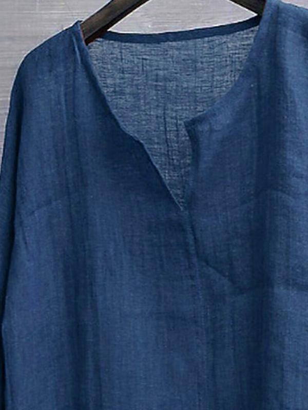 Camisa de Linho para o Verão/Praia