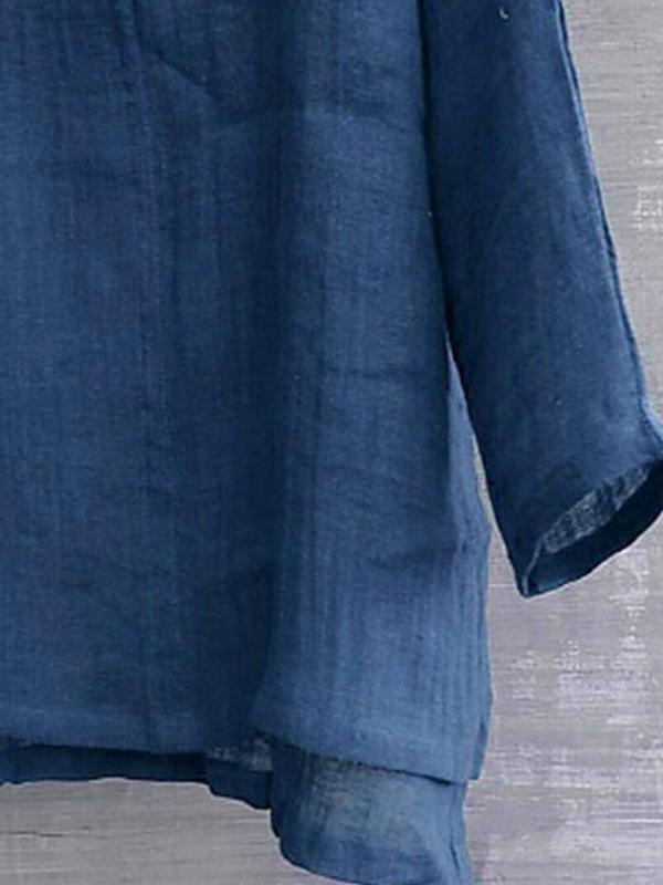 Camisa de Linho para o Verão/Praia