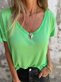 Camiseta confortável e casual