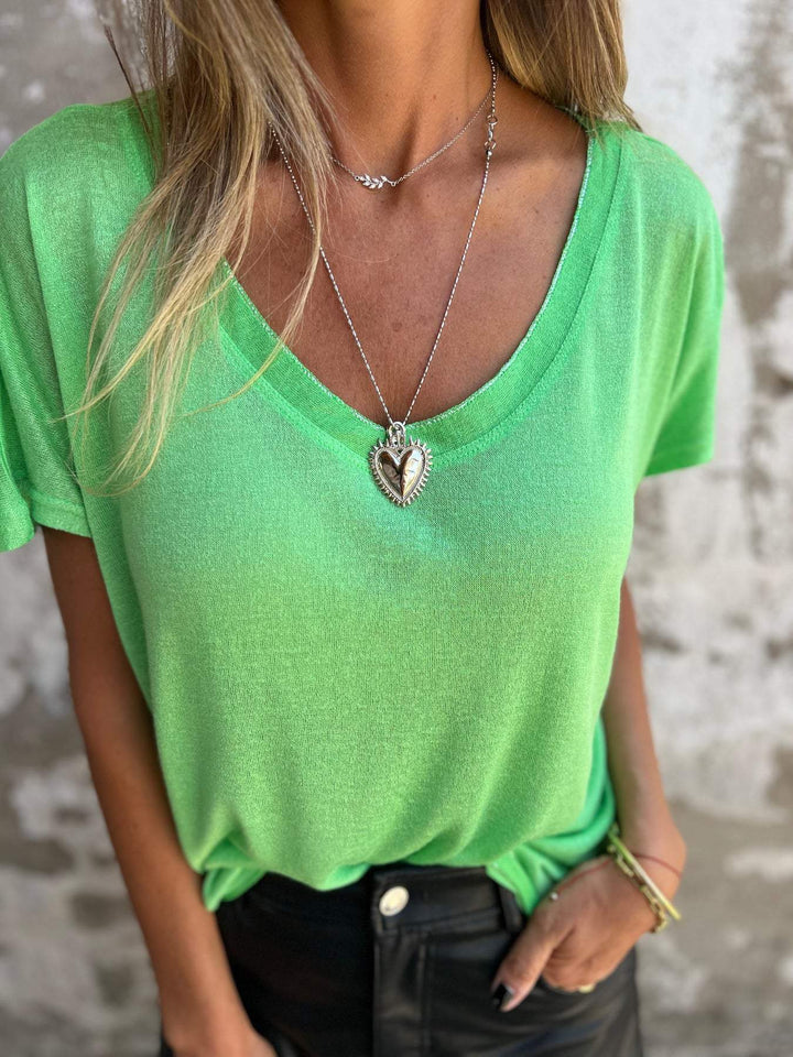 Camiseta confortável e casual