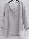 Camisa de Linho para o Verão/Praia
