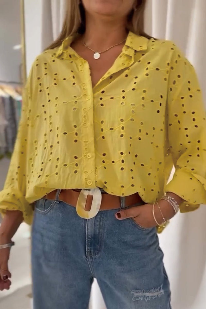 Camisa oca de verão casual