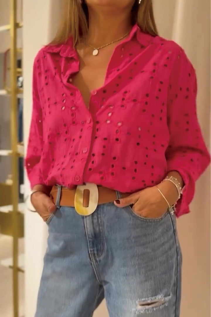 Camisa oca de verão casual