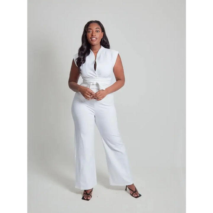 Macacão Sem Manga Laço