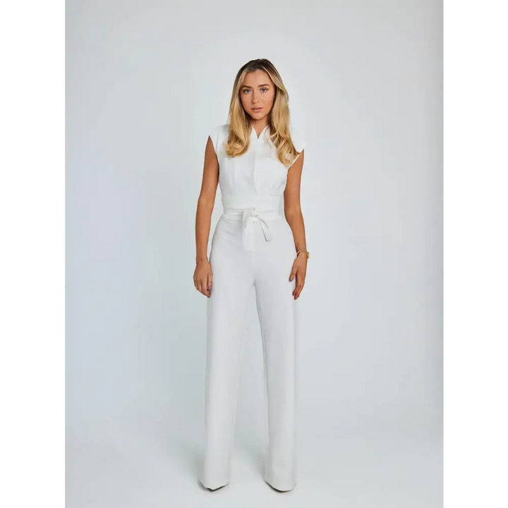 Macacão Sem Manga Laço