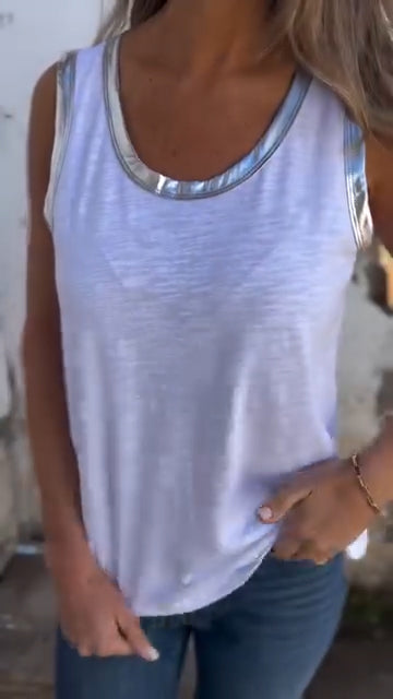 Regata Feminina com Decote Redondo Bella