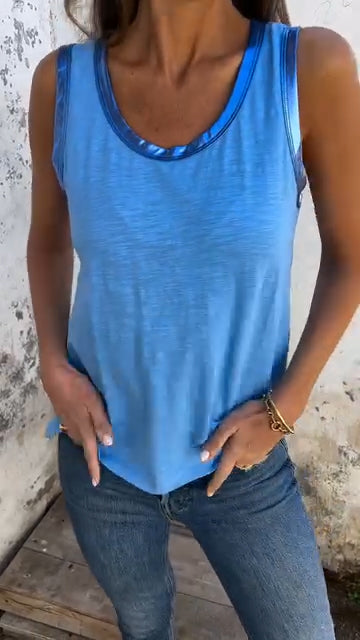 Regata Feminina com Decote Redondo Bella