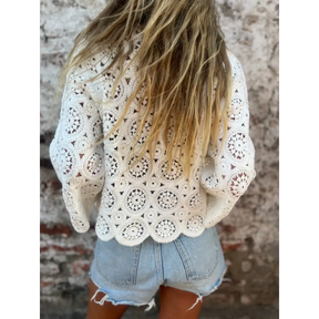 Top com Design Vazado e Decote em V
