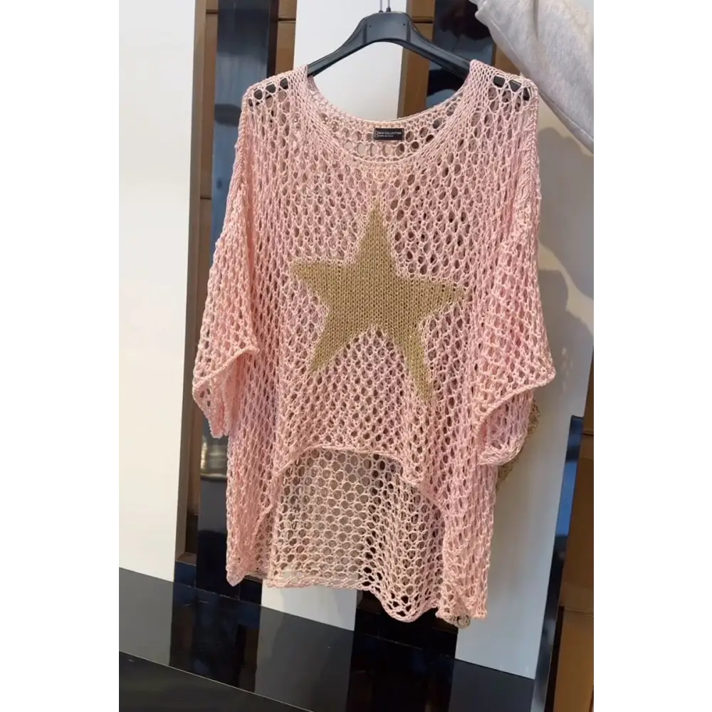 Top de Malha com Estrelas