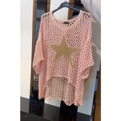 Top de Malha com Estrelas