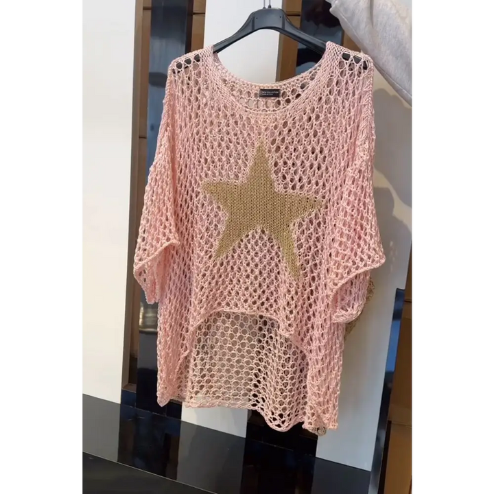 Top de Malha com Estrelas