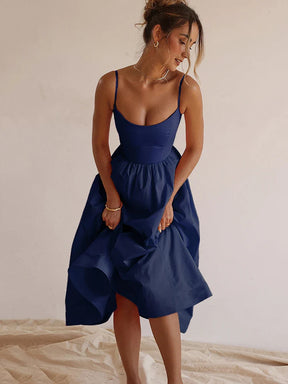 Vestido Corset Midi Princesa Jade