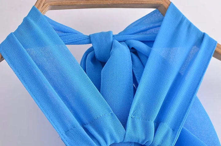 Vestido Decote Cruzado Jana