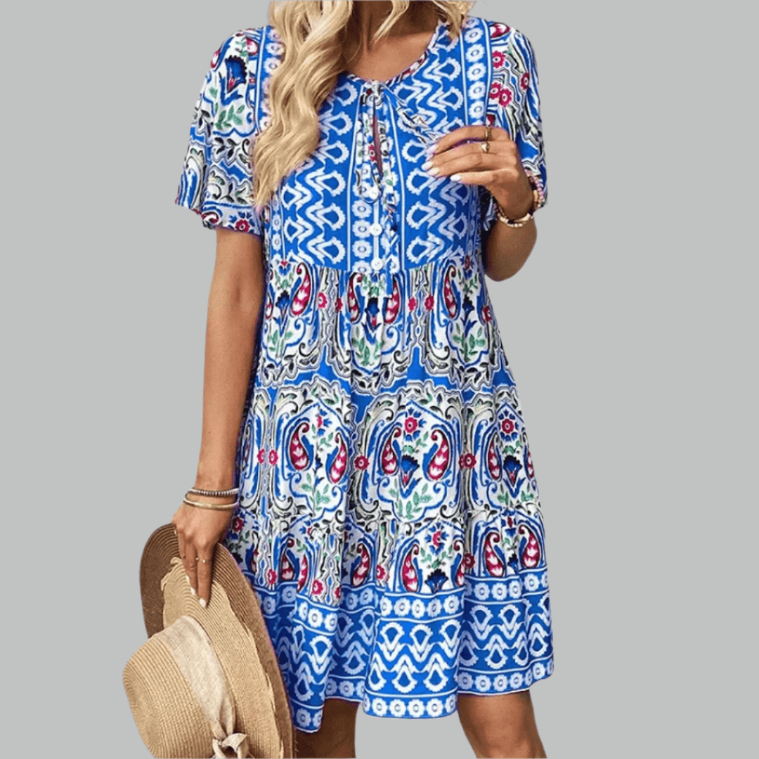 Vestido Estampado Feminino Jane
