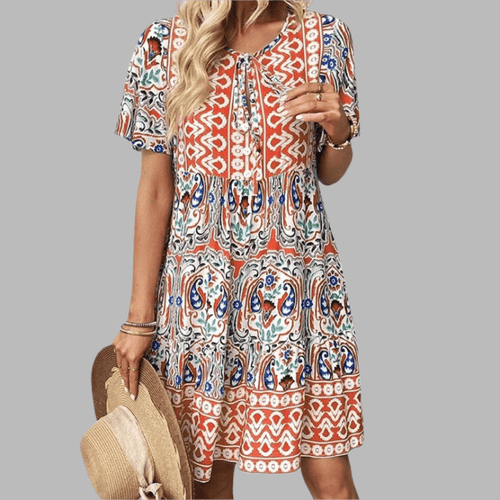 Vestido Estampado Feminino Jane