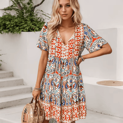 Vestido Estampado Feminino Jane