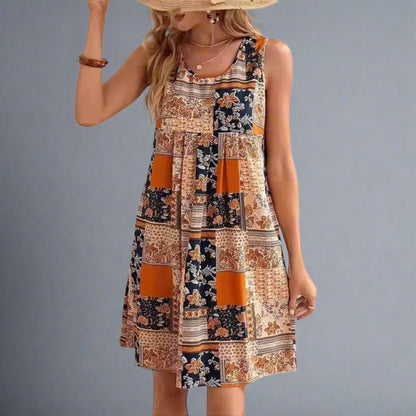 Vestido Estampando Feminino Adeline