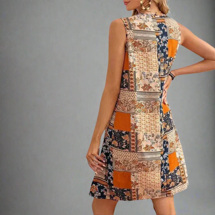 Vestido Estampando Feminino Adeline