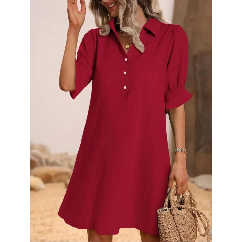 Vestido Feminino Babado Dalia