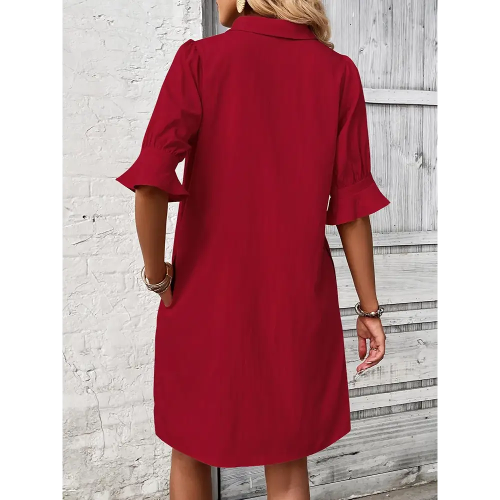 Vestido Feminino Babado Dalia