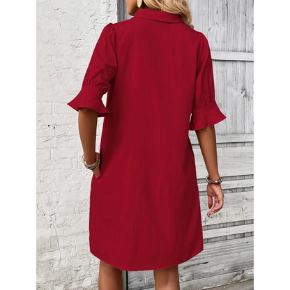 Vestido Feminino Babado Dalia